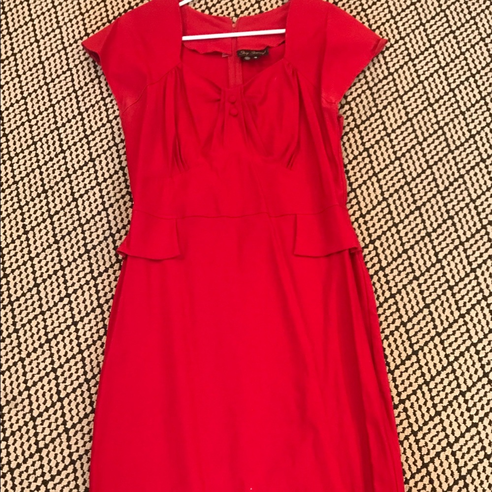 Stop Staring Red Dress